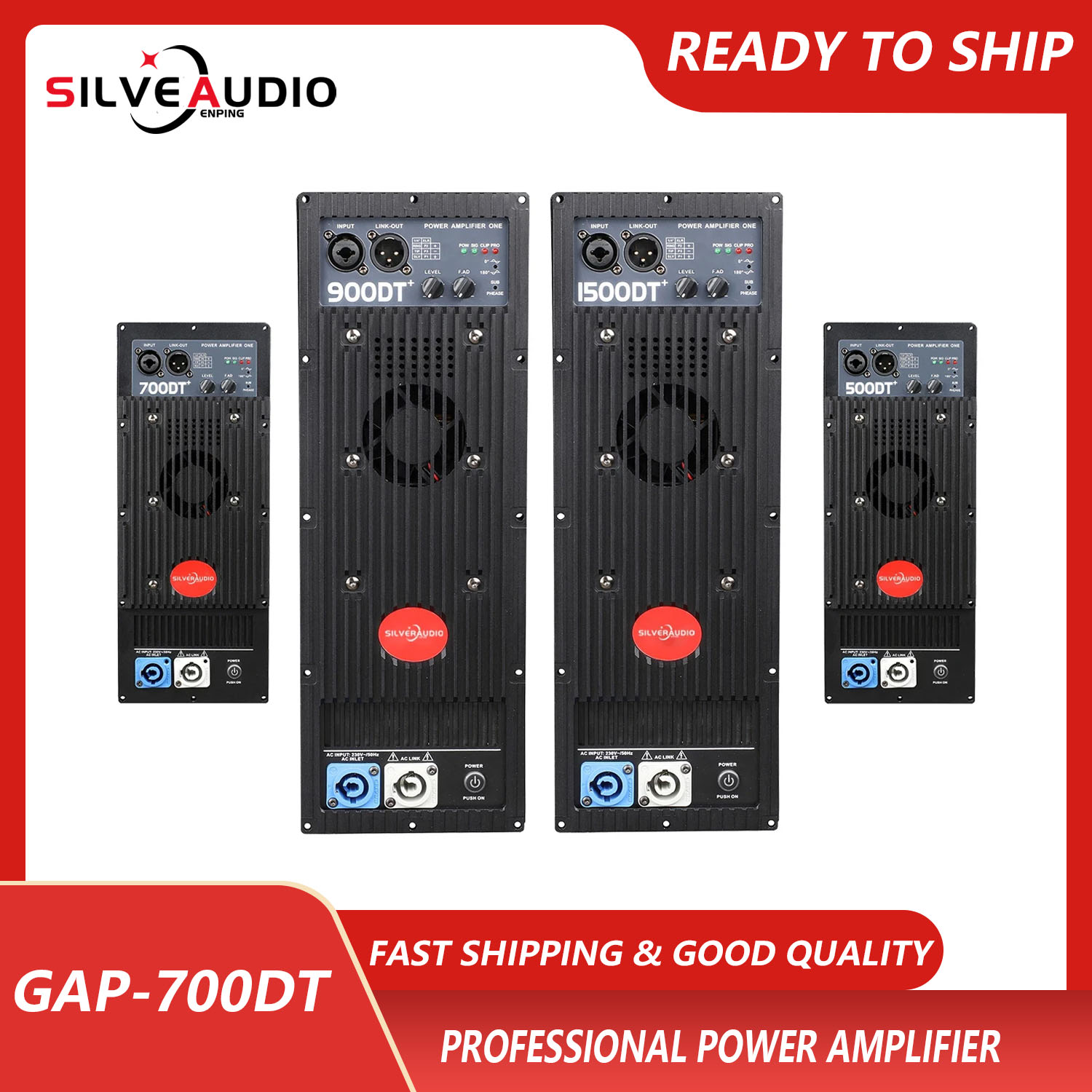 Outdoor Power Amplifier - GAP-1500DT Class D 1500W High Power