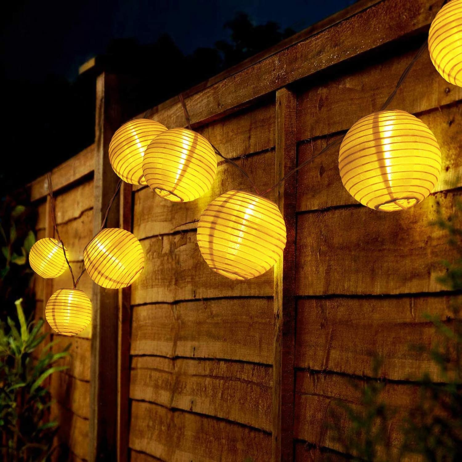 Waterproof Lantern Solar Strin - огляд і ціна Outdoor Power For Christmas Lights
