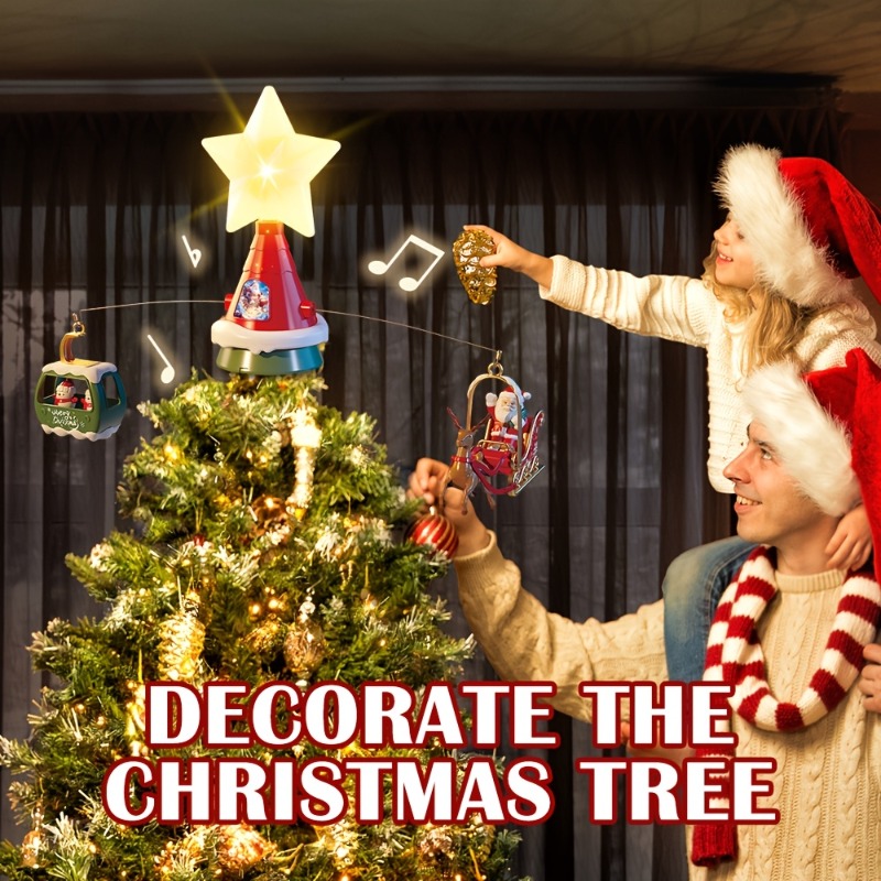 Christmas Tree Top Rotating Ca - огляд і ціна Outdoor Power For Christmas Lights