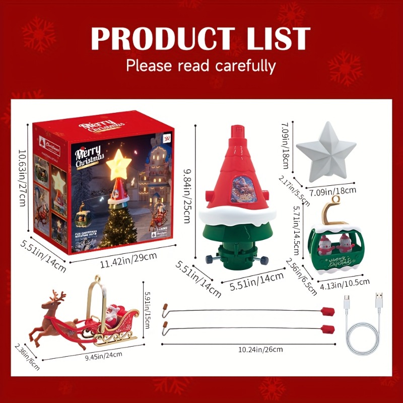 Christmas Tree Top Rotating Ca - огляд і ціна Outdoor Power For Christmas Lights