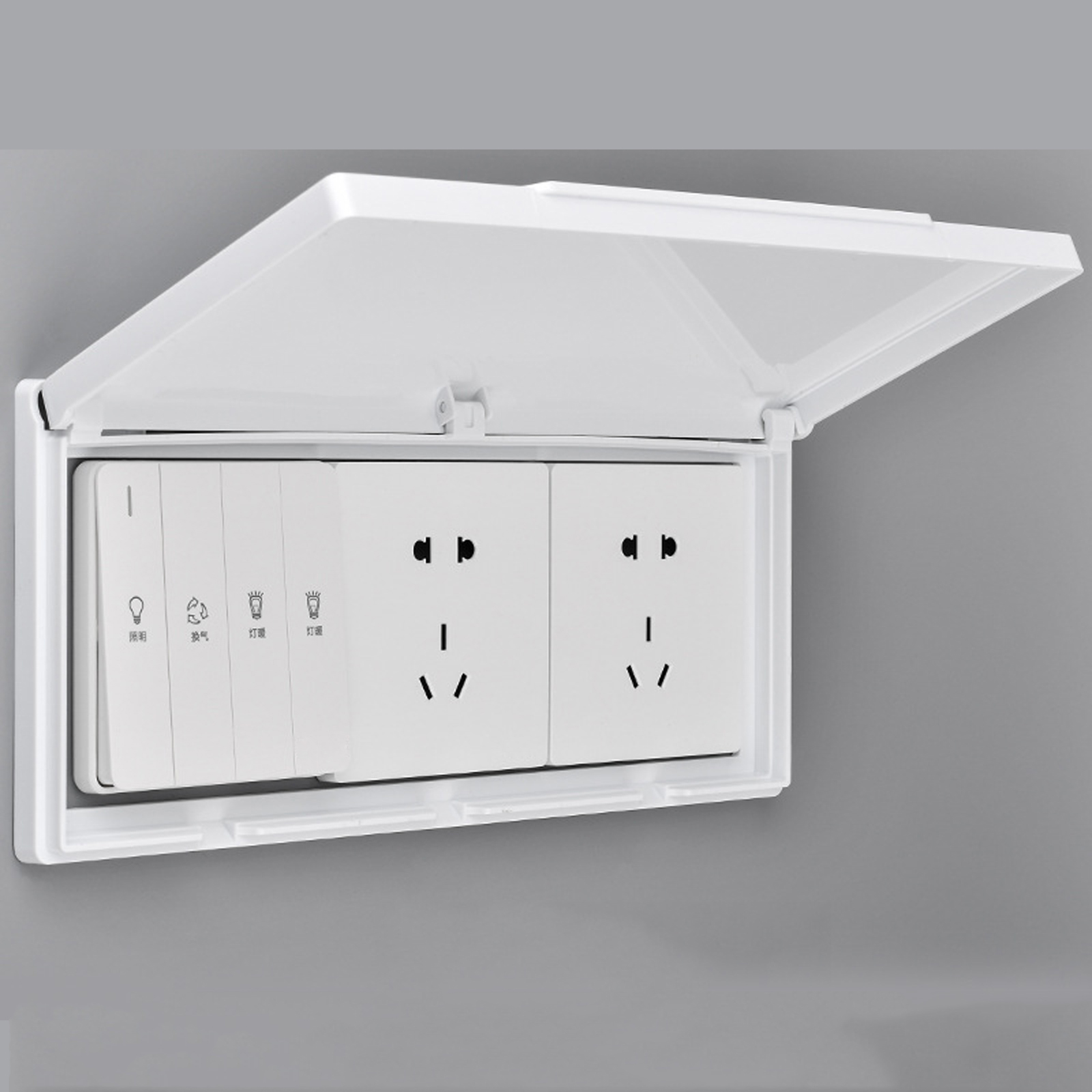 3 Gang Waterproof Outlet Cover - огляд і ціна Outdoor Power Outlet Cover