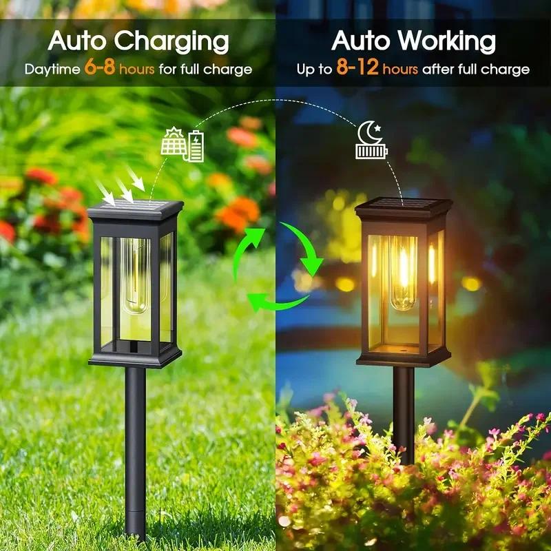 4Psc Solar Pathway Lights Sola - огляд і ціна Outdoor Power For Christmas Lights