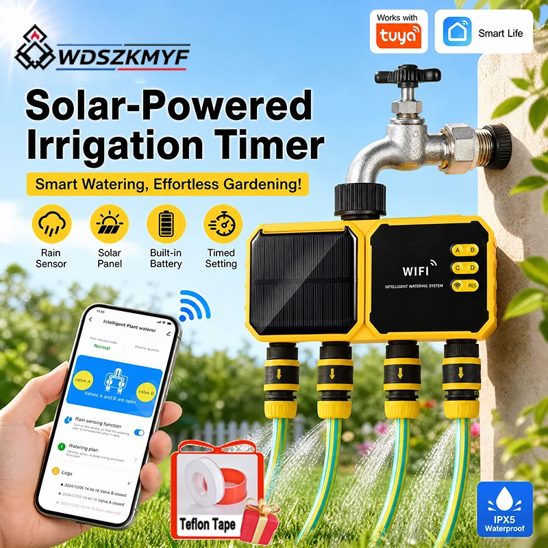 Solar Powered WiFi Smart Irrig - огляд і ціна Power Zone Outdoor Timer