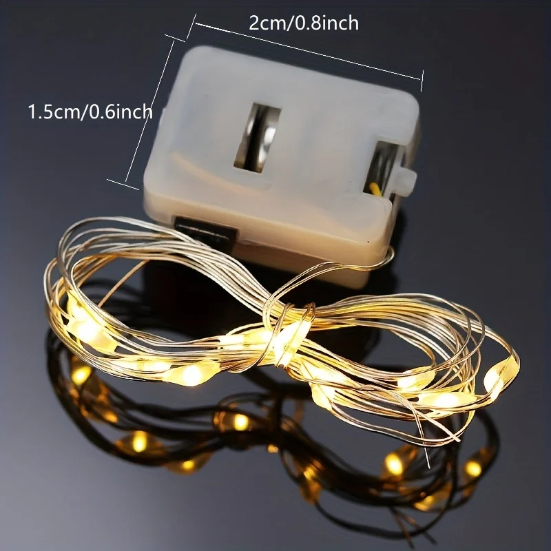 10 Pack Waterproof Mini Fairy  - огляд і ціна Outdoor Power For Christmas Lights