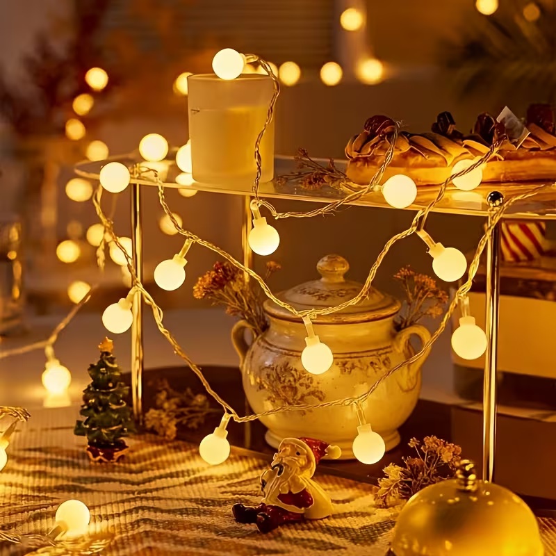 10M USB/Battery Power Ball LED - огляд і ціна Outdoor Power For Christmas Lights