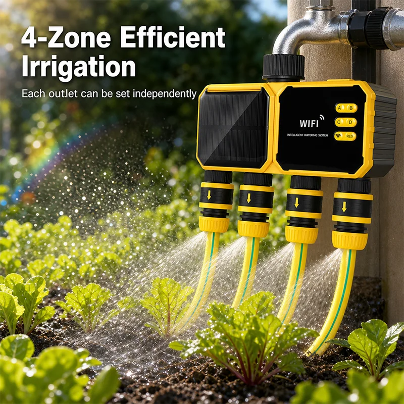 Smart 2/4 Zones Solar Powered  - огляд і ціна Power Zone Outdoor Timer