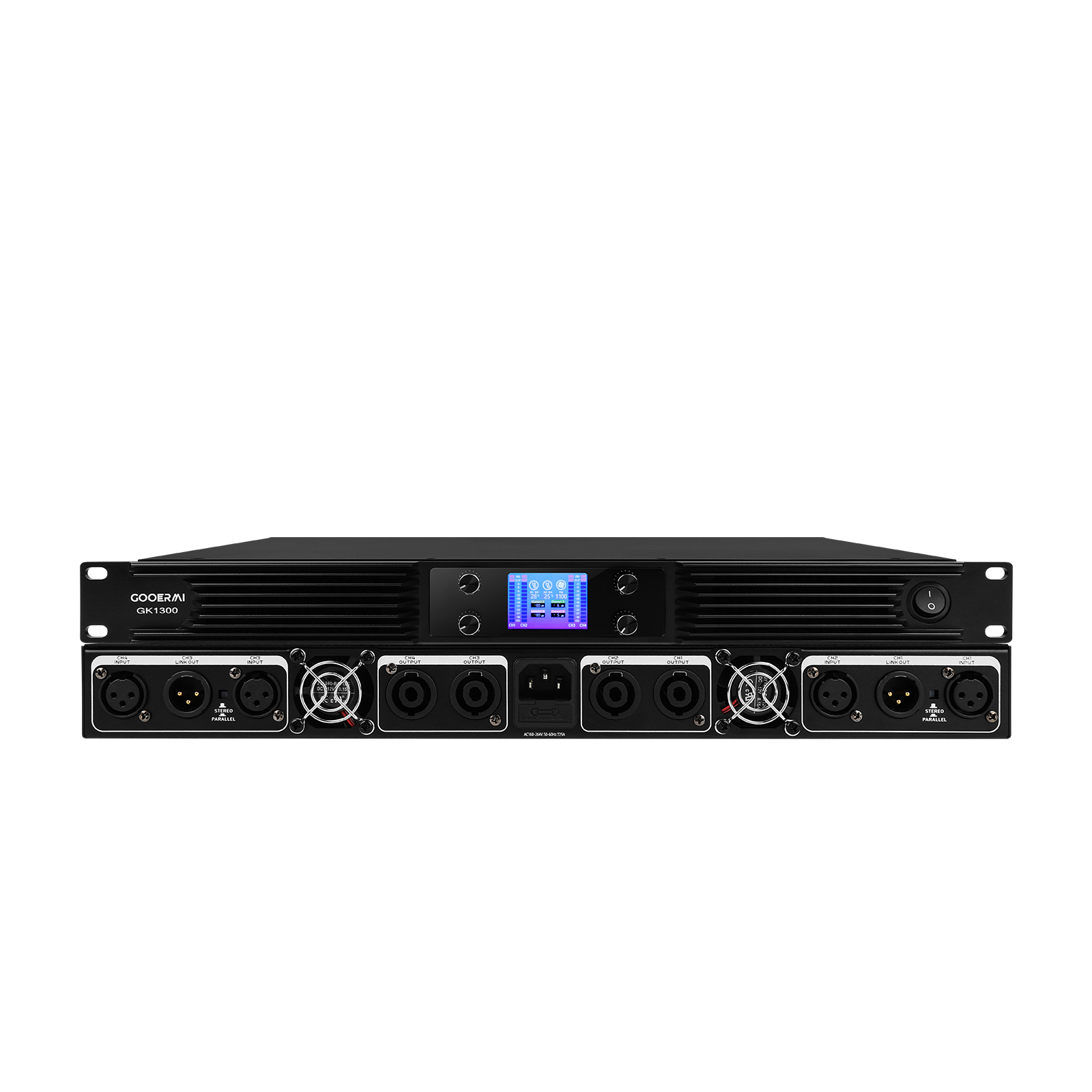 GOOERMI GK1300 GK2300 DSP Digi - огляд і ціна Outdoor Power Amplifier