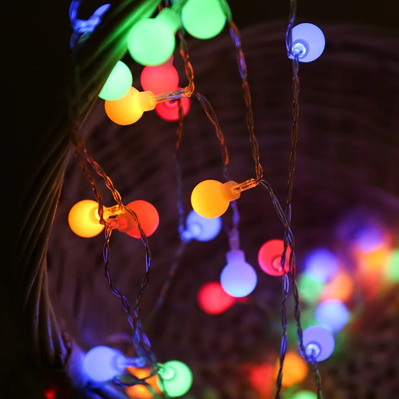 10M USB/Battery Power Ball LED - огляд і ціна Outdoor Power For Christmas Lights