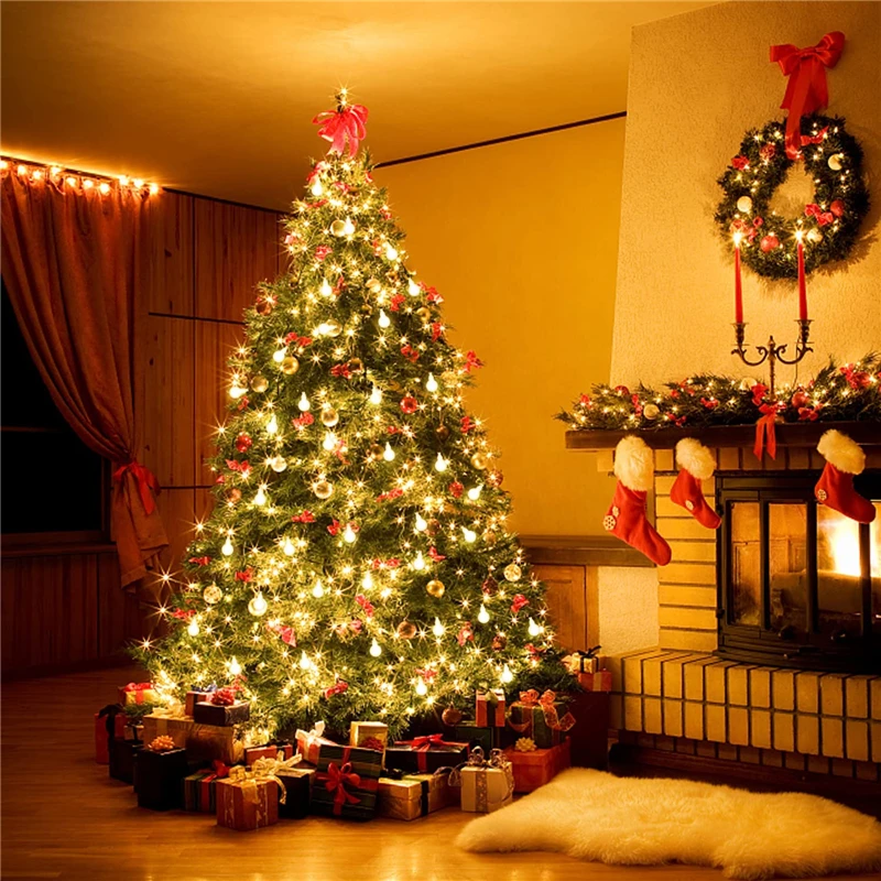 10M USB/Battery Power Ball LED - огляд і ціна Outdoor Power For Christmas Lights