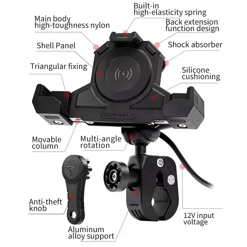 MOTOWOLF Motorcycle Outdoor Sh - огляд і ціна Outdoor Usb Power Supply