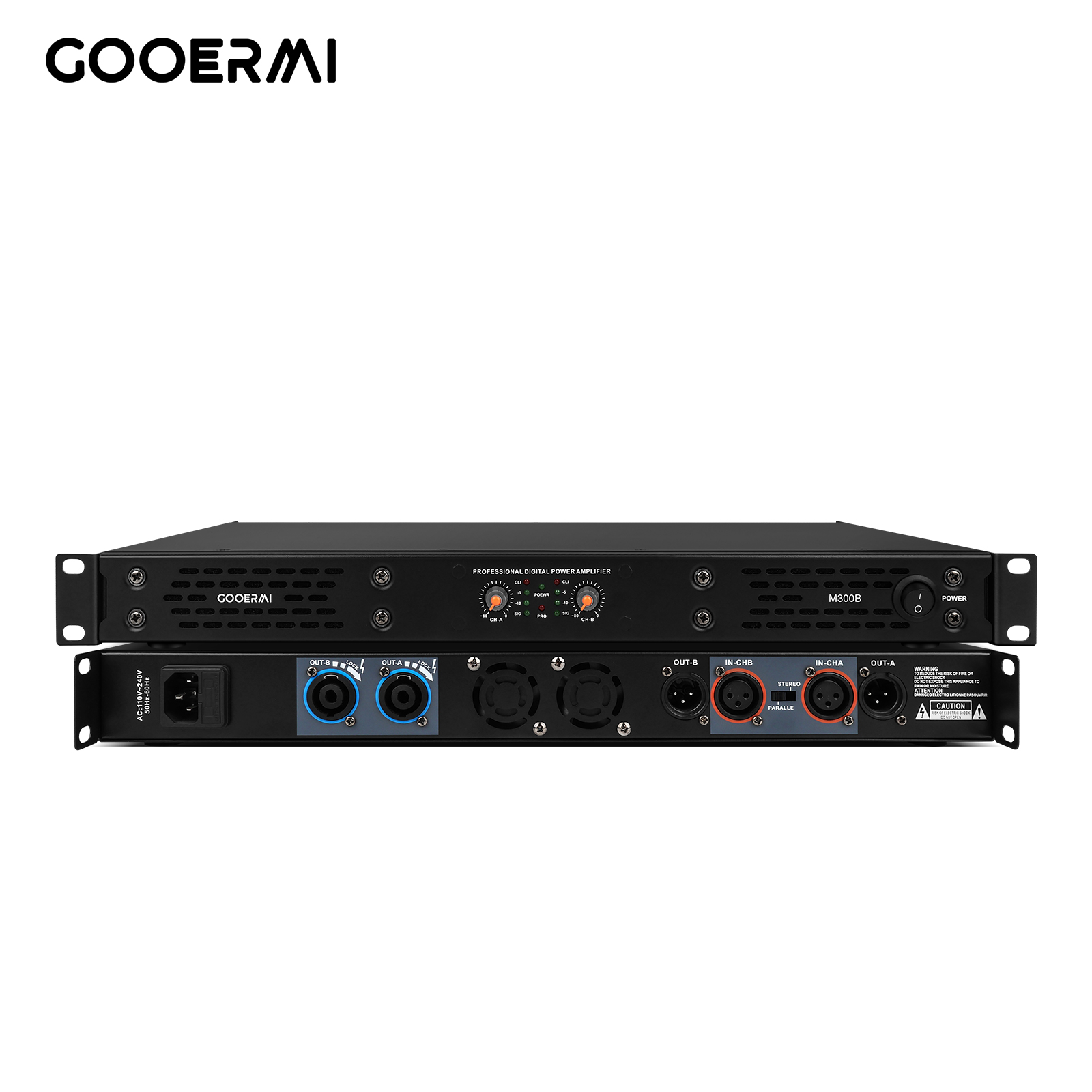 GOOERMI M300 2CH Digital Power - огляд і ціна Outdoor Power Amplifier