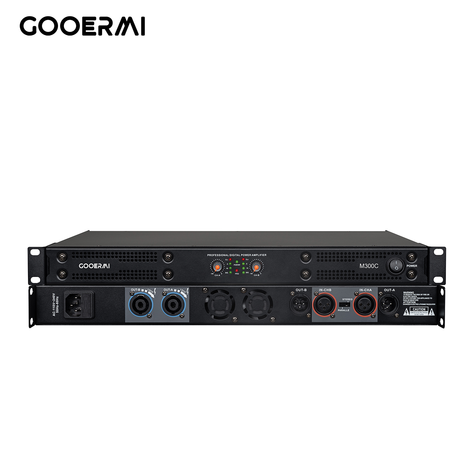 GOOERMI M300 2CH Digital Power - огляд і ціна Outdoor Power Amplifier