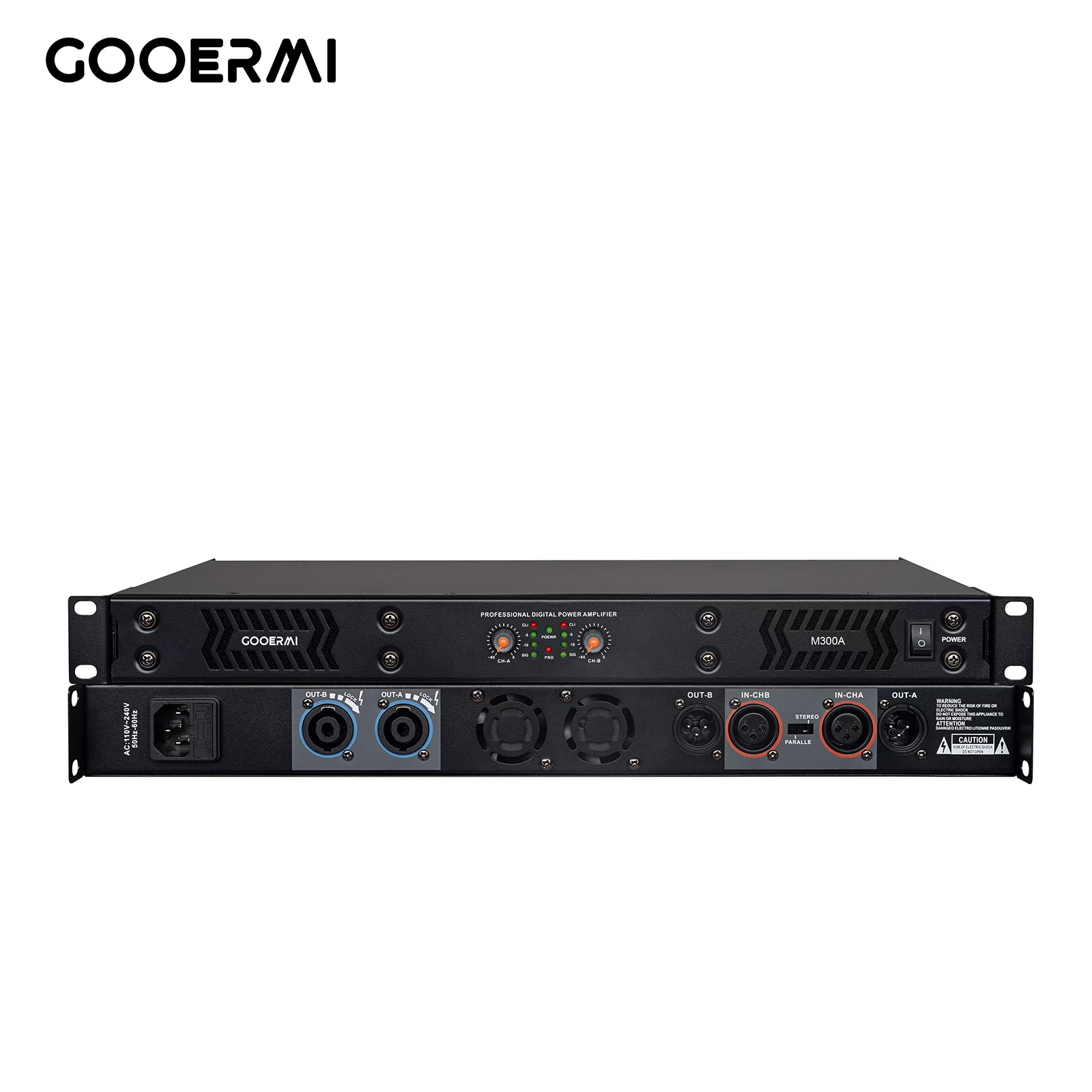 GOOERMI M300 2CH Digital Power - огляд і ціна Outdoor Power Amplifier