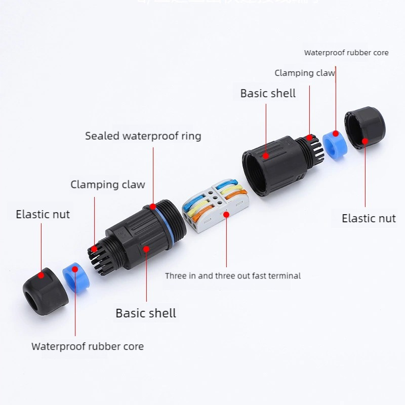 1PC IP68 Waterproof Wire Conne - огляд і ціна Outdoor Power Block