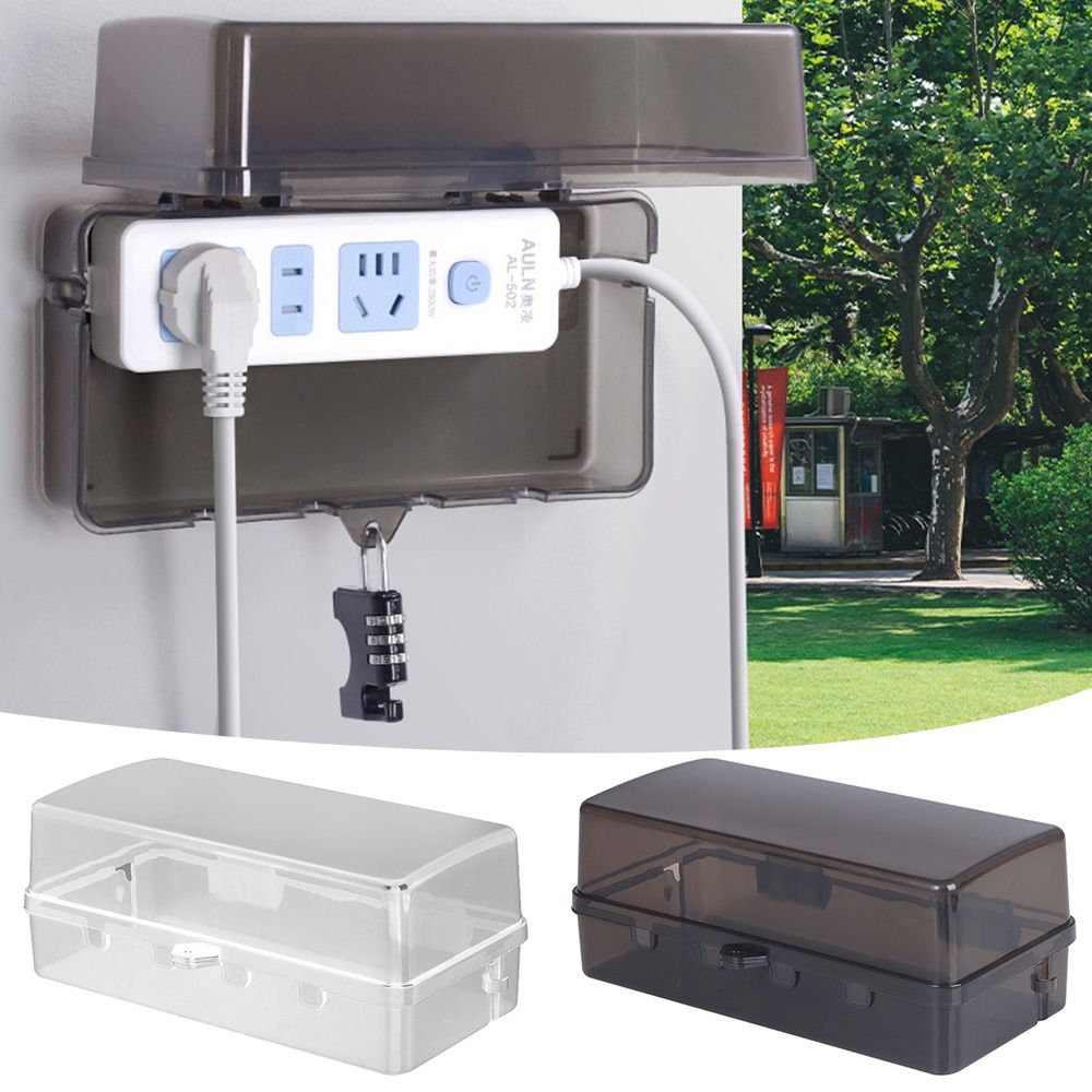 Durable Plastic Plug Box Anti- - огляд і ціна Outdoor Power Outlet Cover