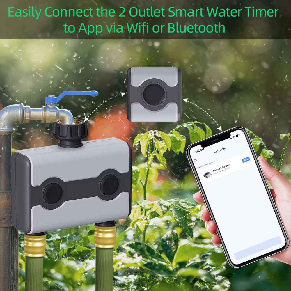 Analog Garden Water Timer with - огляд і ціна Power Zone Outdoor Timer
