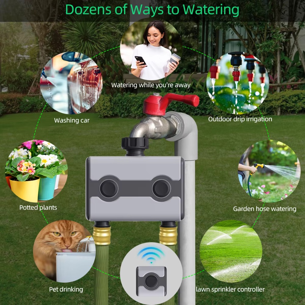 Analog Garden Water Timer with - огляд і ціна Power Zone Outdoor Timer