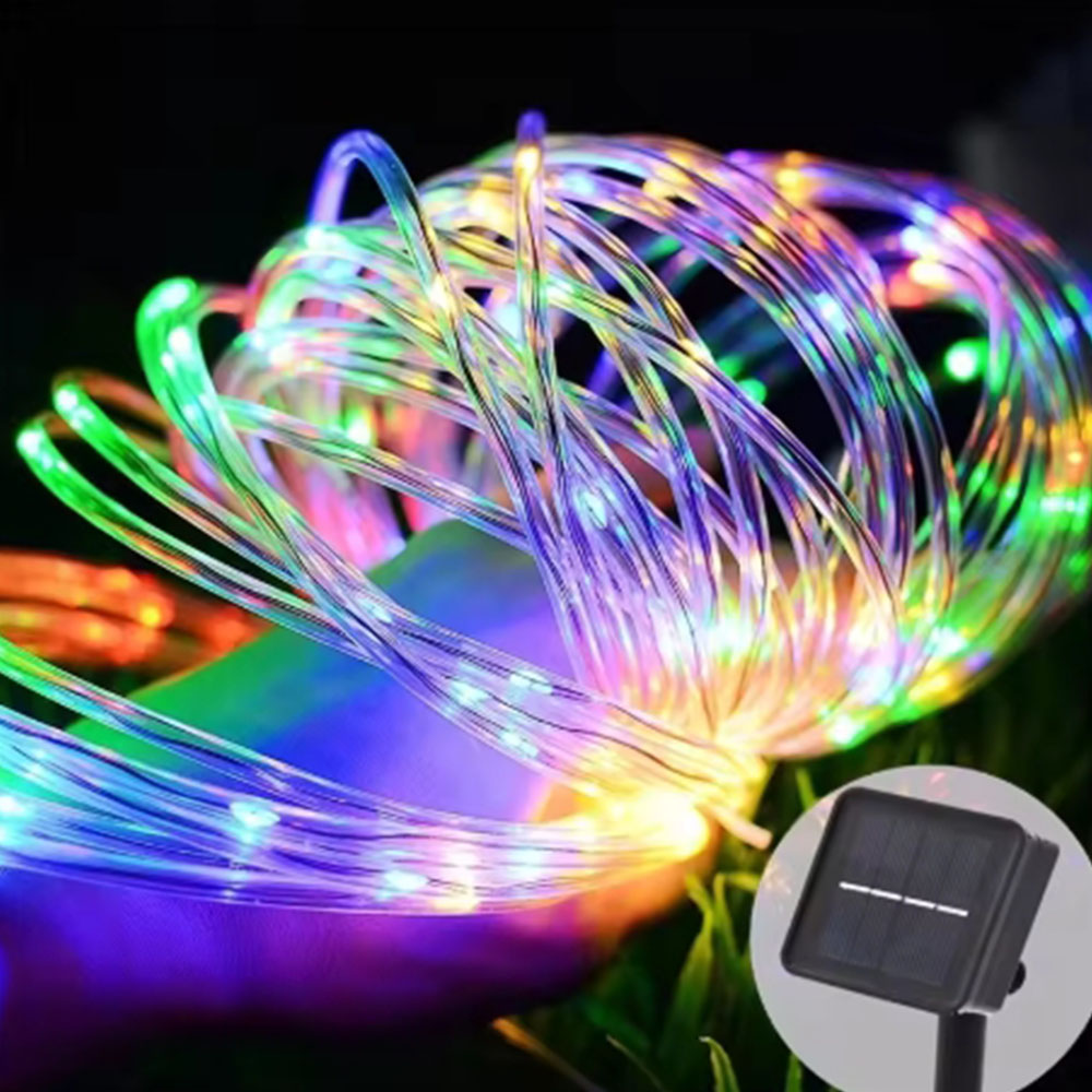 Solar Powered Outdoor LED Tube - огляд і ціна Outdoor Power For Christmas Lights