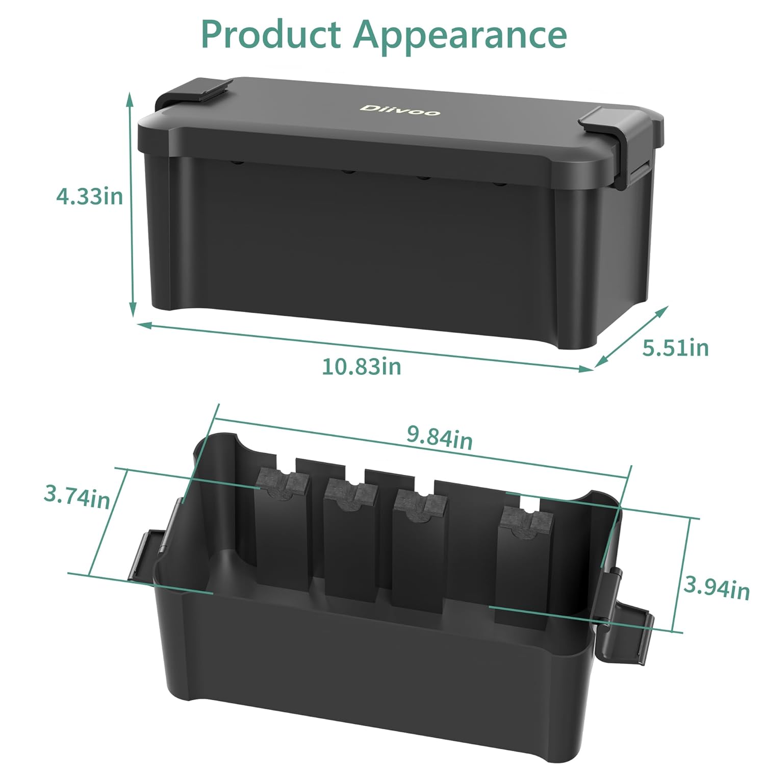 Diivoo Outdoor Waterproof Elec - огляд і ціна Outdoor Power Outlet Cover