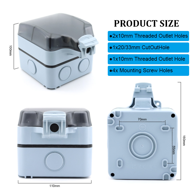 Outdoor Power Outlet Box Water - огляд і ціна Outdoor Power Outlet Cover