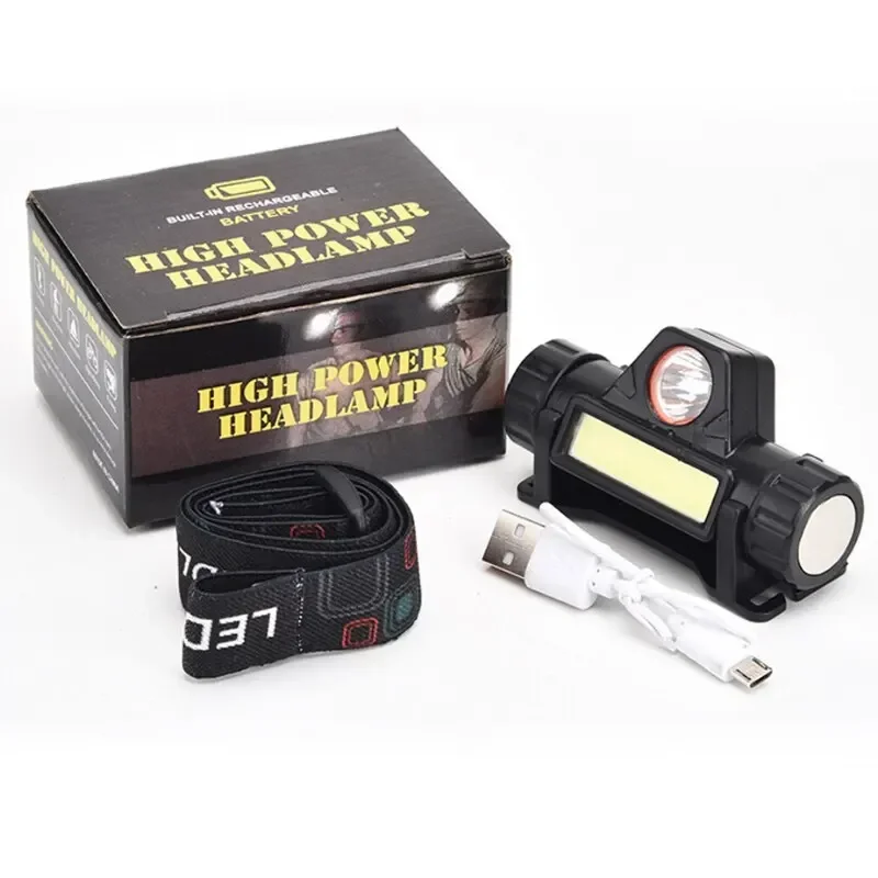 Powerful Head Light LED Rechar - огляд і ціна Outdoor Power Repair