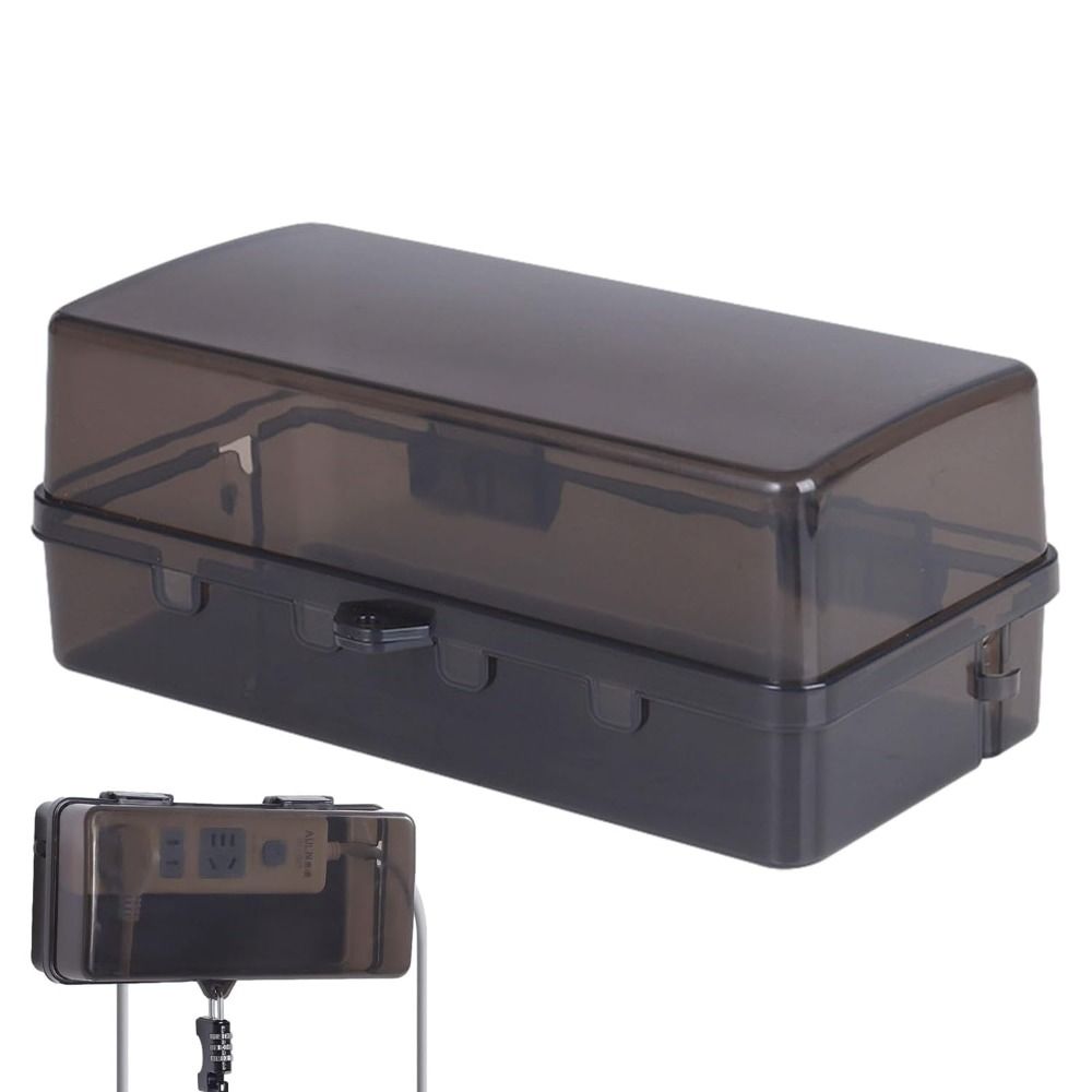 Portable Plastic Plug Box Anti - огляд і ціна Outdoor Power Outlet Cover