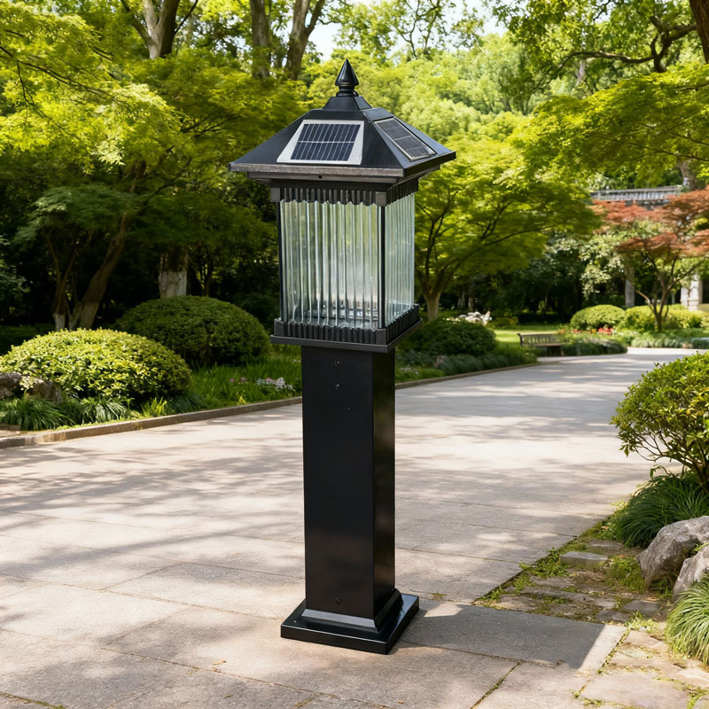 Modern Solar Powered Lawn Ligh - огляд і ціна Outdoor Power Block