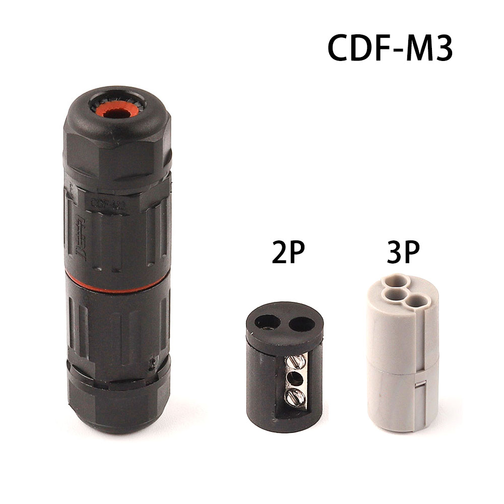 10Pcs IP68 2/3 Pin Waterproof  - огляд і ціна Outdoor Power Block