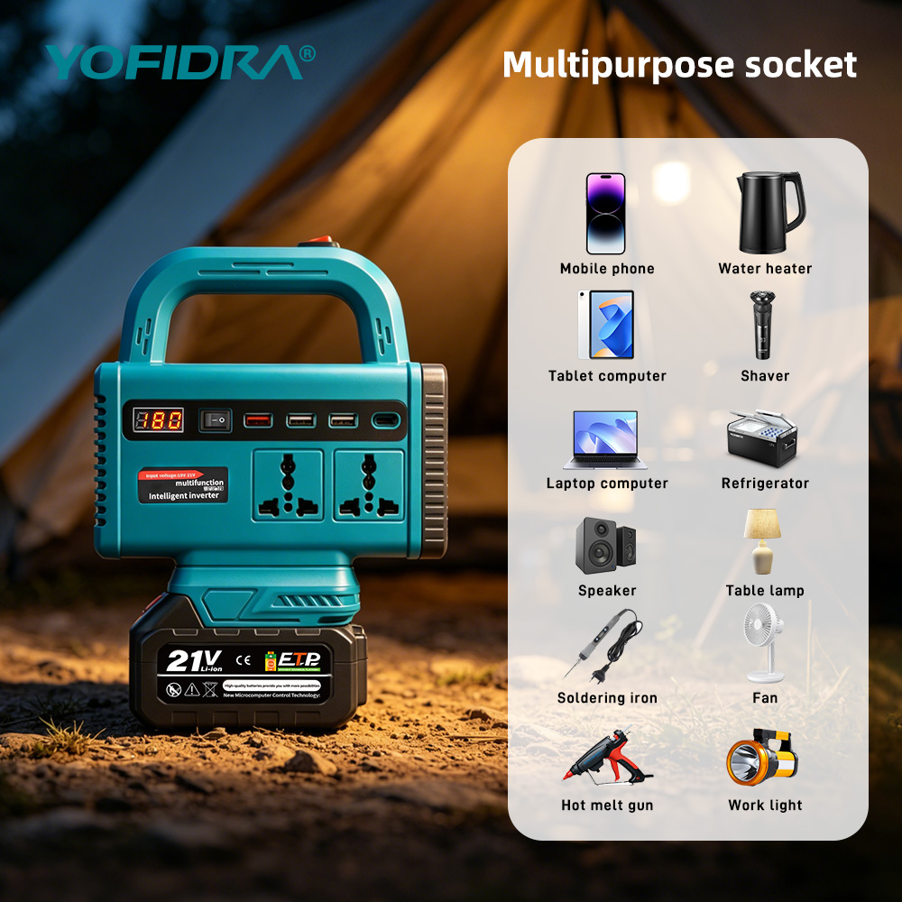 YOFIDRA 220V Portable Power In - огляд і ціна Outdoor Usb Power Supply