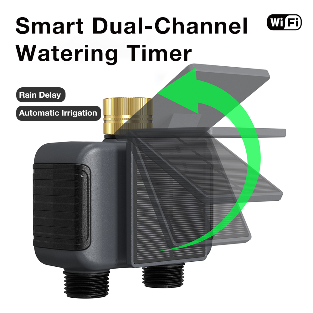 Solar-Powered WiFi Irrigation  - огляд і ціна Power Zone Outdoor Timer