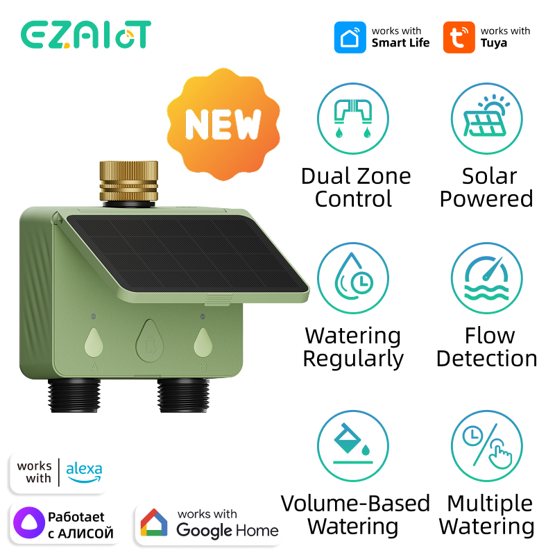 Smart Sprinkler Water Timer Tu - огляд і ціна Power Zone Outdoor Timer