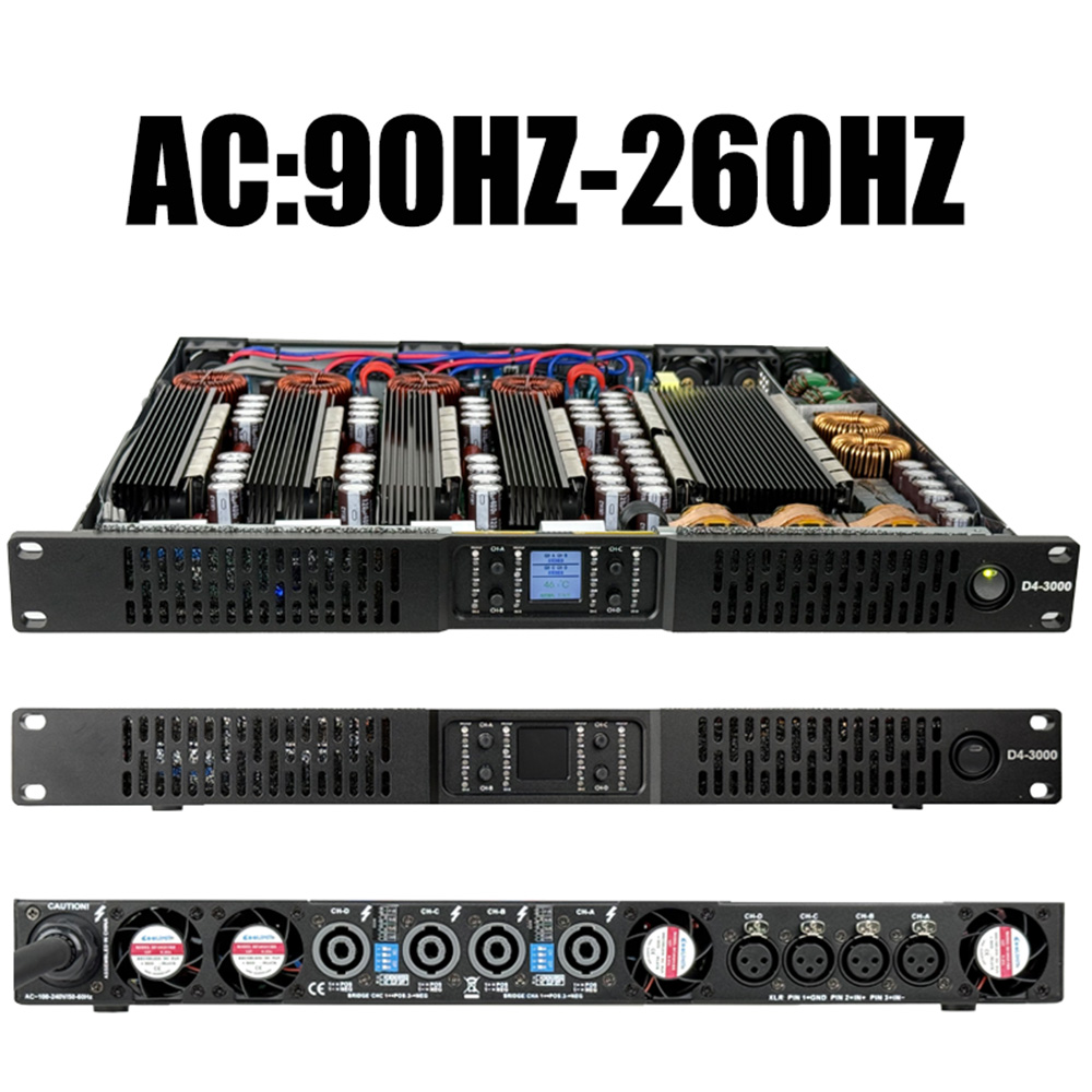 Paulkitson PD43000 4x3000W 8Ω  - огляд і ціна Outdoor Power Amplifier