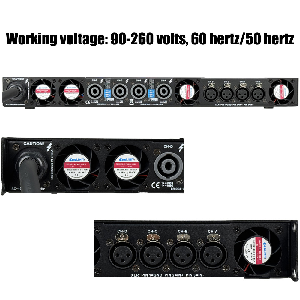 Paulkitson PD43000 4x3000W 8Ω  - огляд і ціна Outdoor Power Amplifier