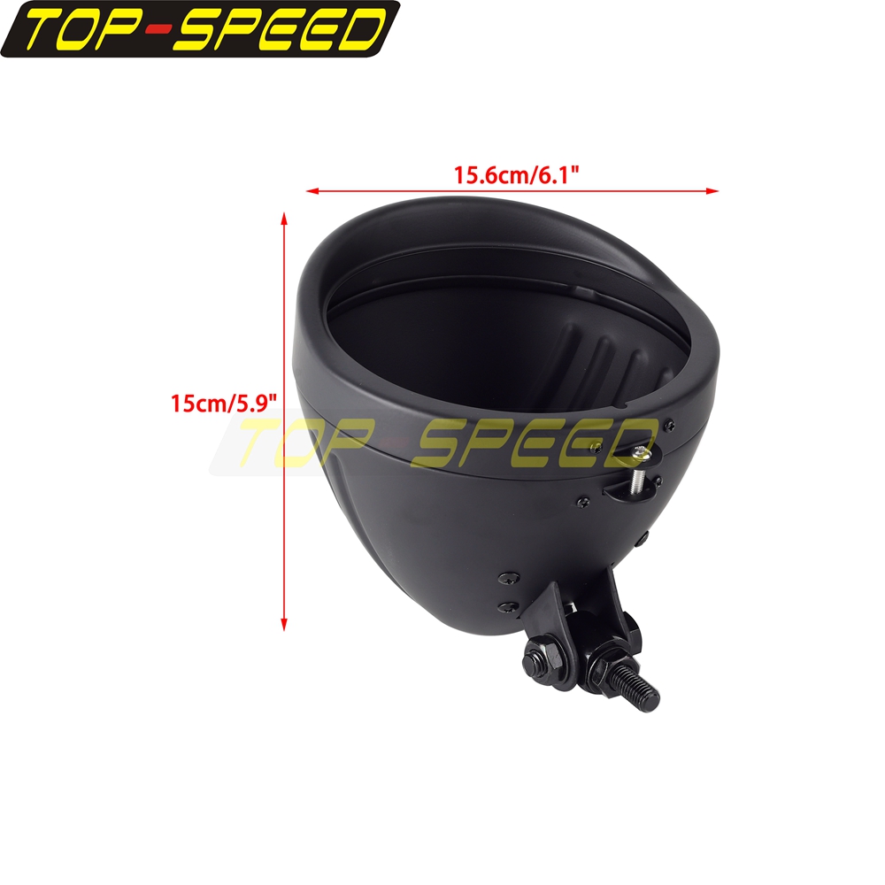 Black/Chrome Motorcycle Headla - огляд і ціна Outdoor Power Products