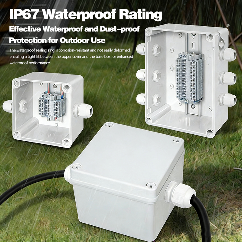 Waterproof Junction Box With P - огляд і ціна Outdoor Power Block