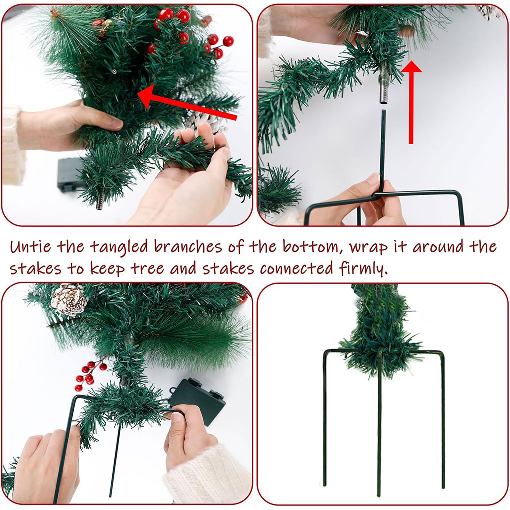 ABS Outdoor Christmas Trees Fo - огляд і ціна Outdoor Power For Christmas Lights