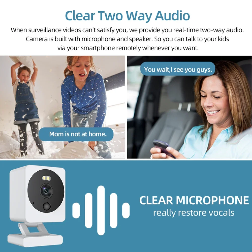 5MP Wifi Smart Home Baby Monit - огляд і ціна Outdoor Power Block