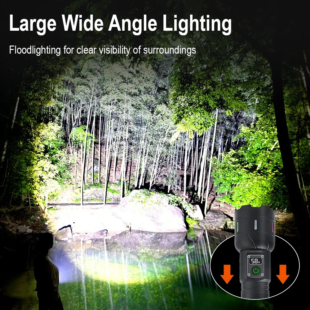 BORUiT A15 Flashlight Digital  - огляд і ціна Outdoor Power Meter Bike
