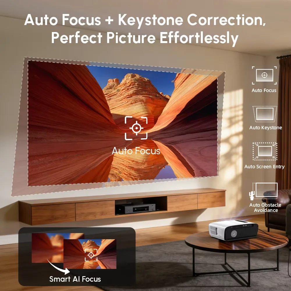 NewA9S 4k Projector Auto Focus - огляд і ціна Outdoor Power Products